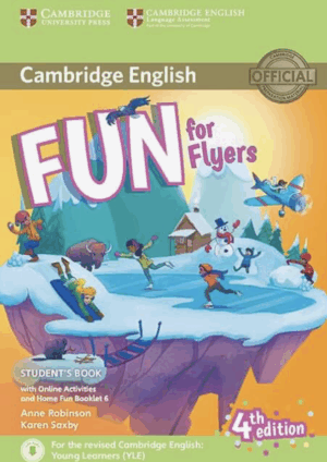 FUN FOR FLYERS STUDENT'S BOOK WITH ONLINE ACTIVITIES WITH AUDIO AND HOME FUN BOOKLET 6