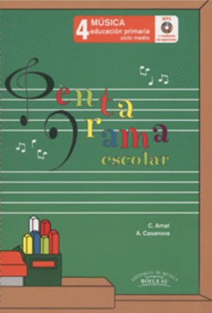 Pentagrama escolar 4. Boileau Editorial